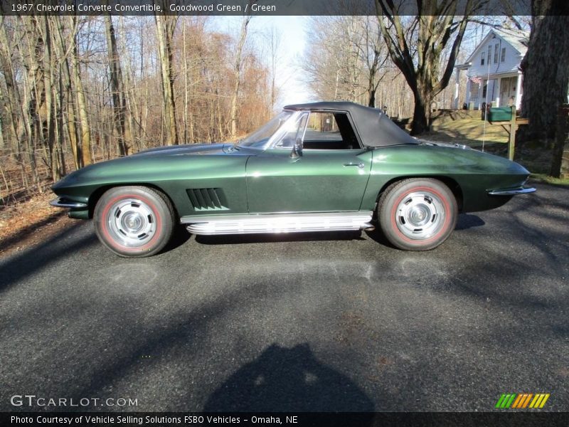  1967 Corvette Convertible Goodwood Green