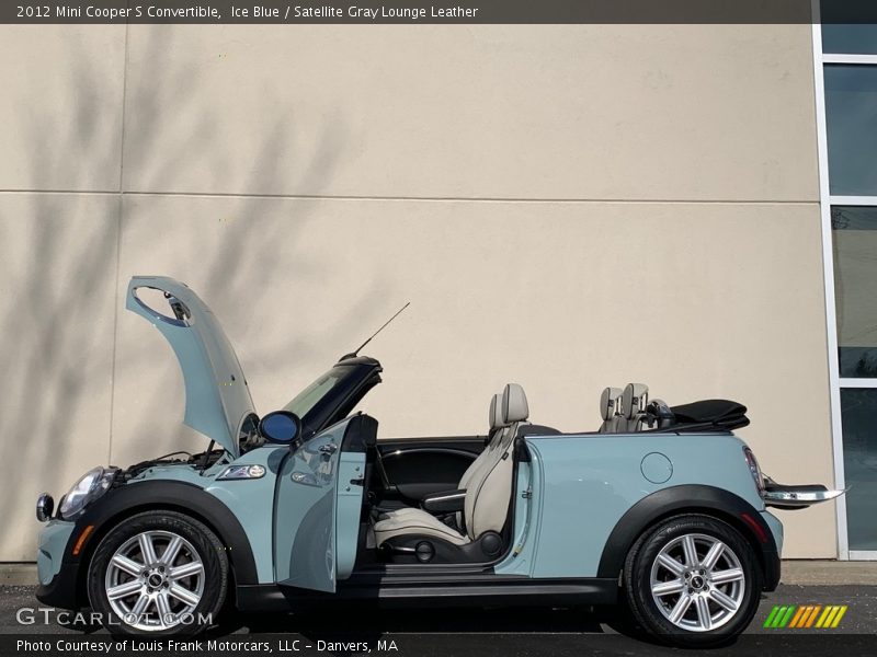  2012 Cooper S Convertible Ice Blue