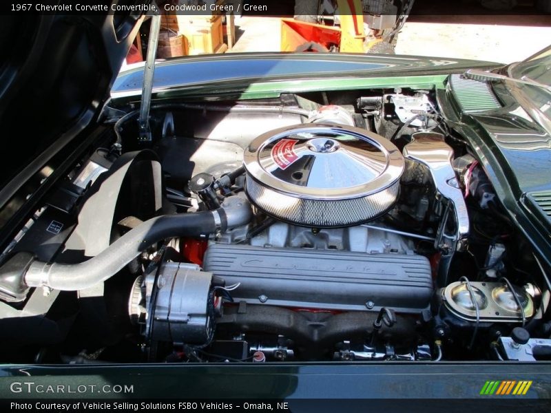  1967 Corvette Convertible Engine - 327 cid OHV 16-Valve V8