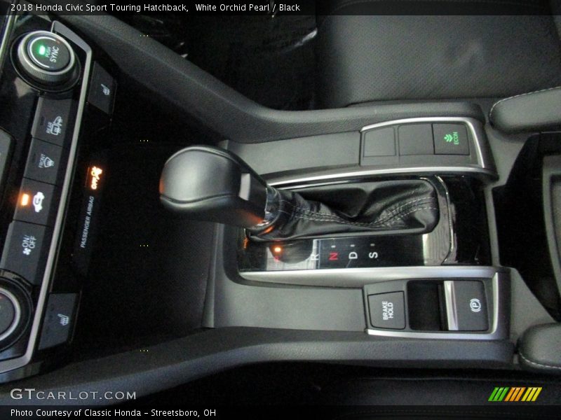  2018 Civic Sport Touring Hatchback CVT Automatic Shifter