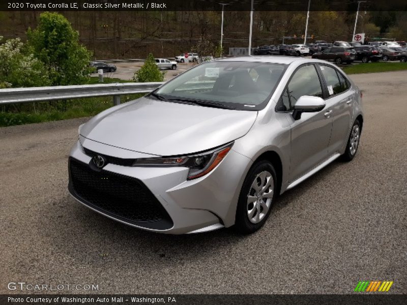 Classic Silver Metallic / Black 2020 Toyota Corolla LE
