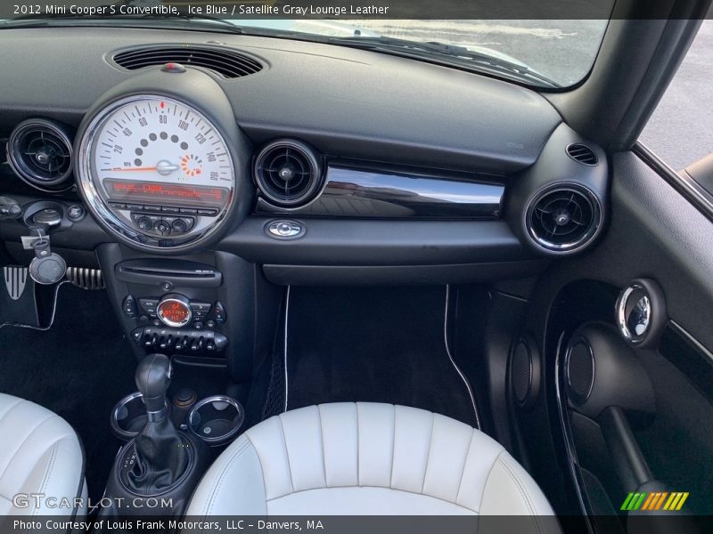 Dashboard of 2012 Cooper S Convertible