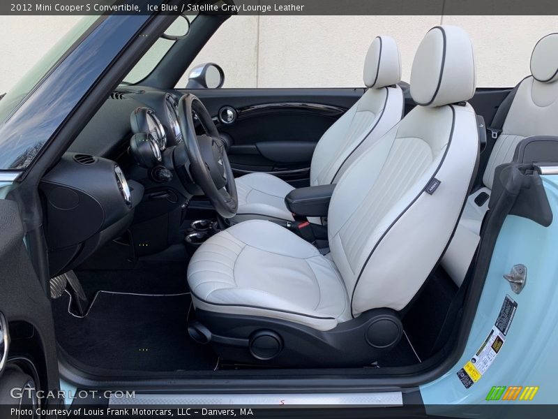 Front Seat of 2012 Cooper S Convertible