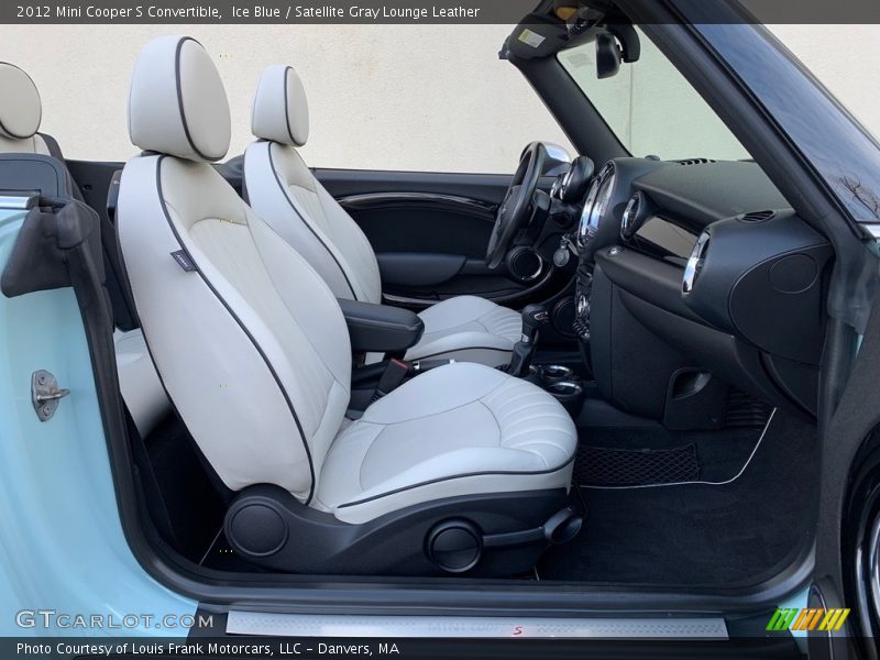 Front Seat of 2012 Cooper S Convertible