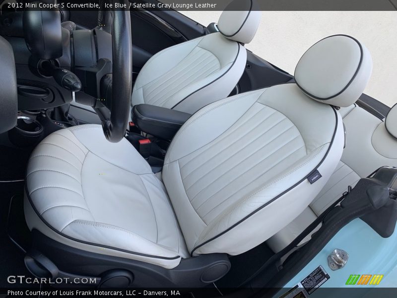 Front Seat of 2012 Cooper S Convertible