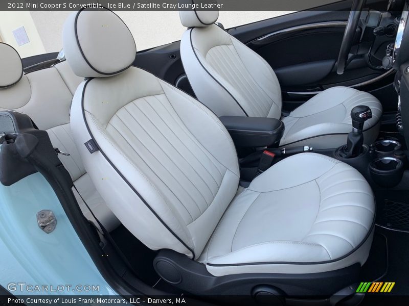 Front Seat of 2012 Cooper S Convertible