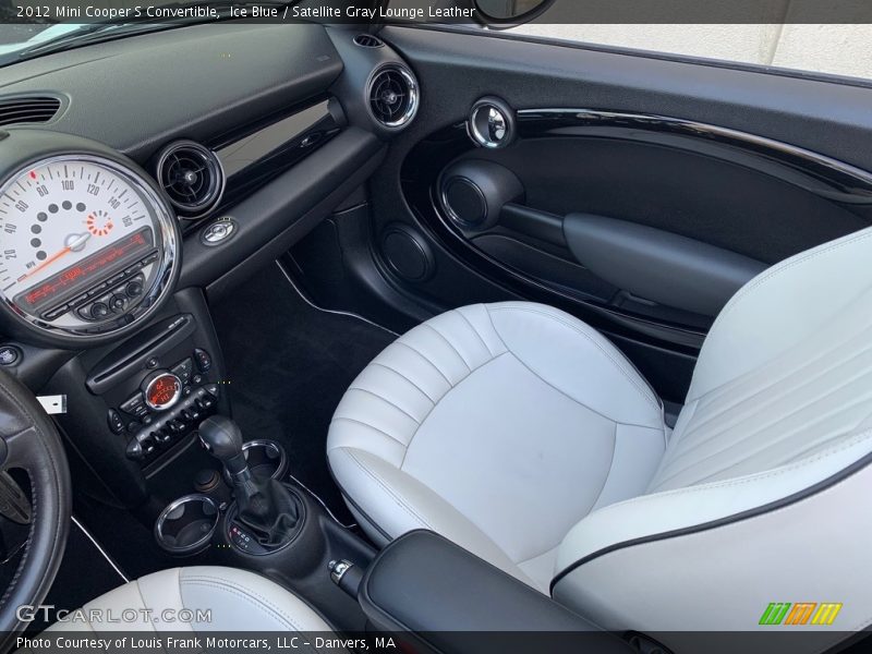 Front Seat of 2012 Cooper S Convertible