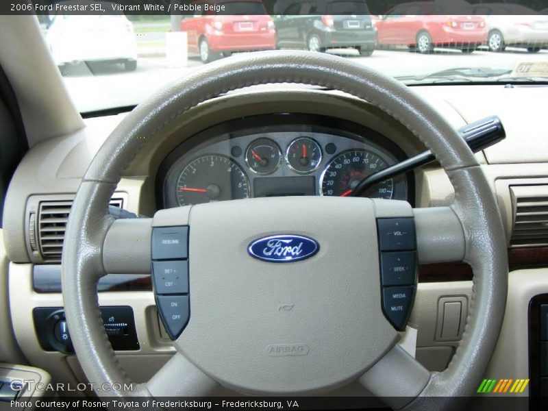 Vibrant White / Pebble Beige 2006 Ford Freestar SEL