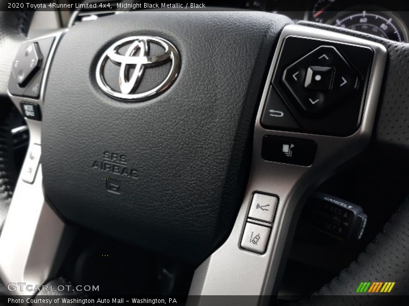 Midnight Black Metallic / Black 2020 Toyota 4Runner Limited 4x4