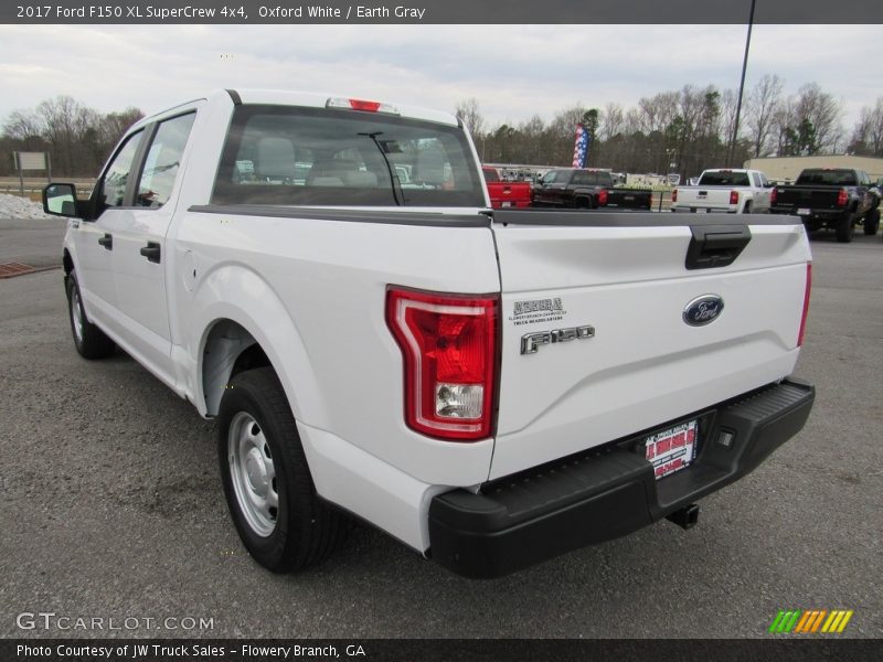 Oxford White / Earth Gray 2017 Ford F150 XL SuperCrew 4x4