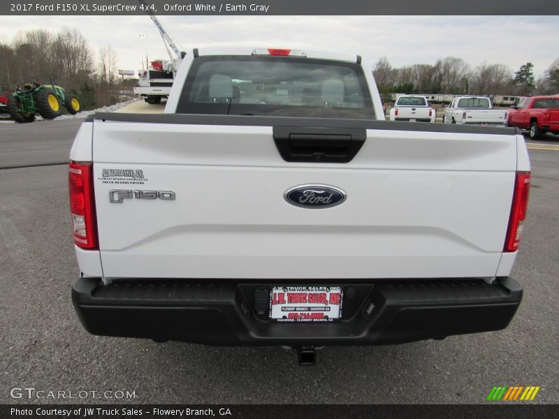 Oxford White / Earth Gray 2017 Ford F150 XL SuperCrew 4x4