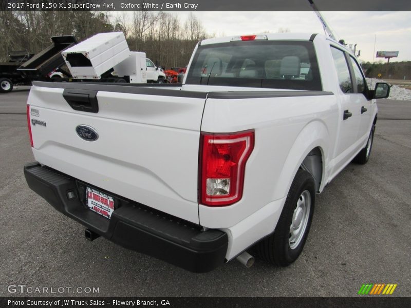 Oxford White / Earth Gray 2017 Ford F150 XL SuperCrew 4x4