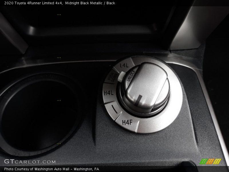 Midnight Black Metallic / Black 2020 Toyota 4Runner Limited 4x4