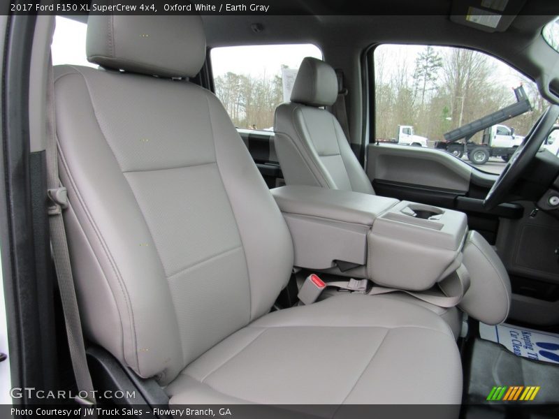 Front Seat of 2017 F150 XL SuperCrew 4x4