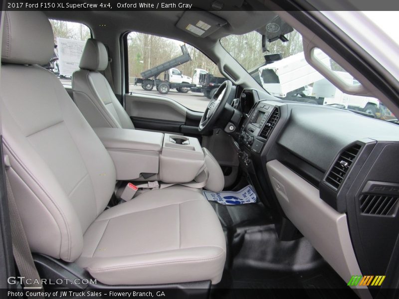 Front Seat of 2017 F150 XL SuperCrew 4x4