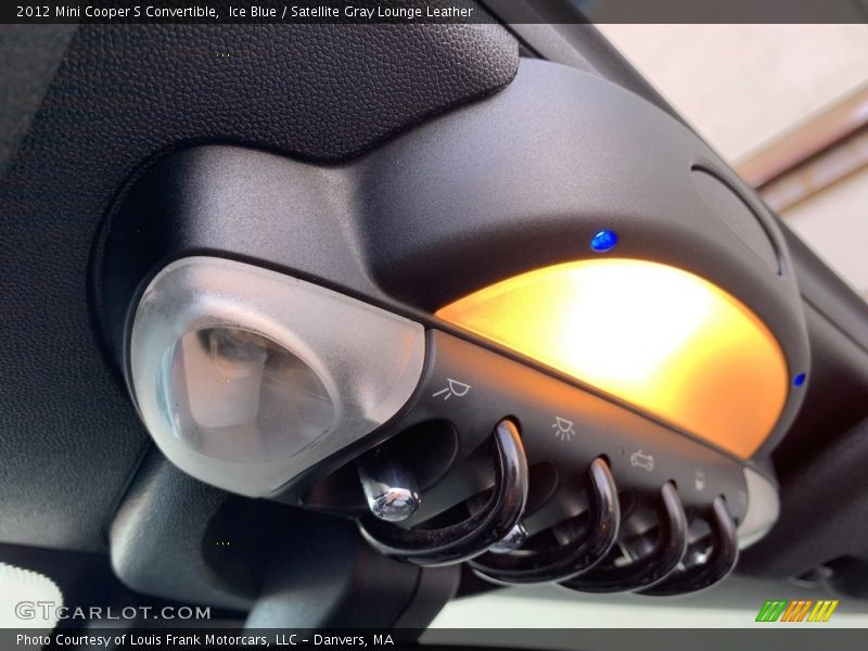 Controls of 2012 Cooper S Convertible
