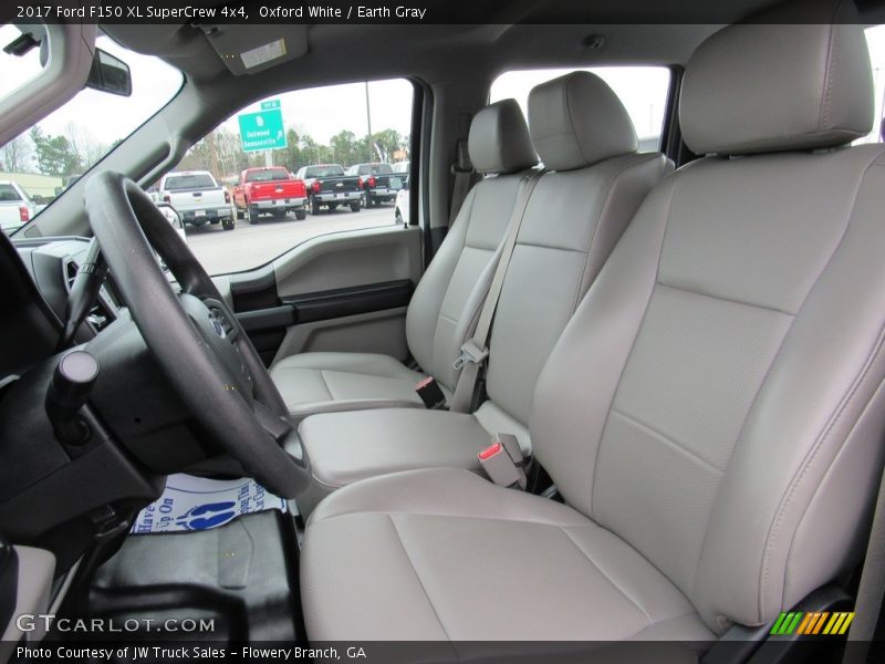 Front Seat of 2017 F150 XL SuperCrew 4x4
