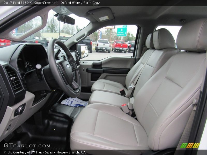 Front Seat of 2017 F150 XL SuperCrew 4x4