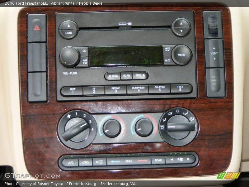 Vibrant White / Pebble Beige 2006 Ford Freestar SEL