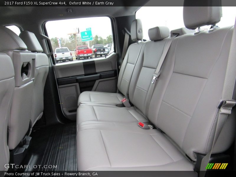Rear Seat of 2017 F150 XL SuperCrew 4x4