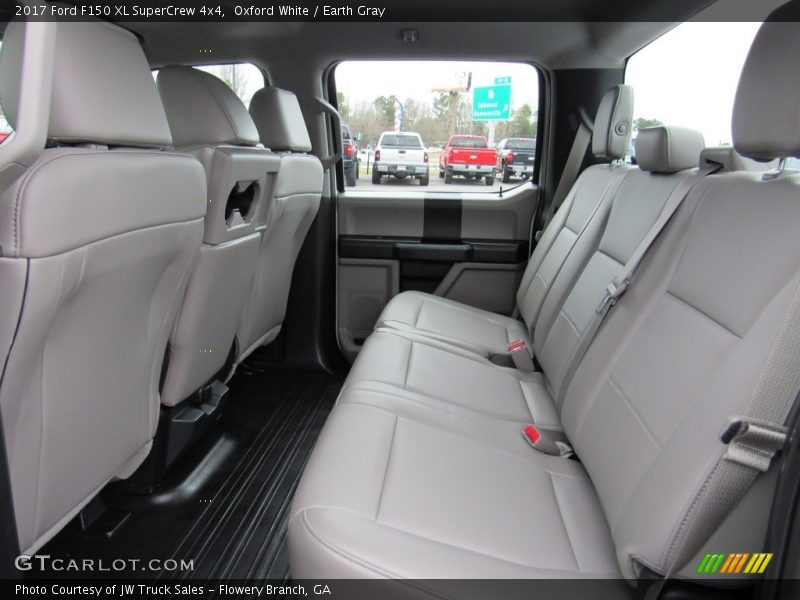 Rear Seat of 2017 F150 XL SuperCrew 4x4