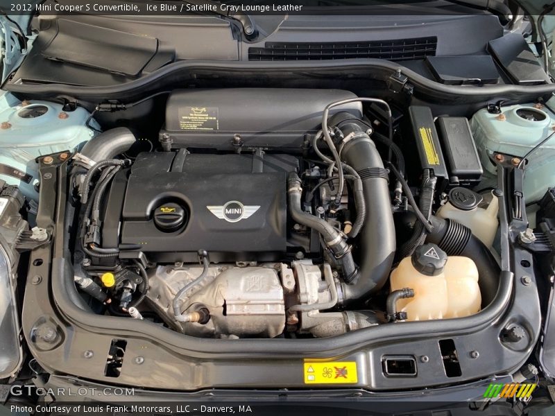  2012 Cooper S Convertible Engine - 1.6 Liter DI Twin-Scroll Turbocharged DOHC 16-Valve VVT 4 Cylinder