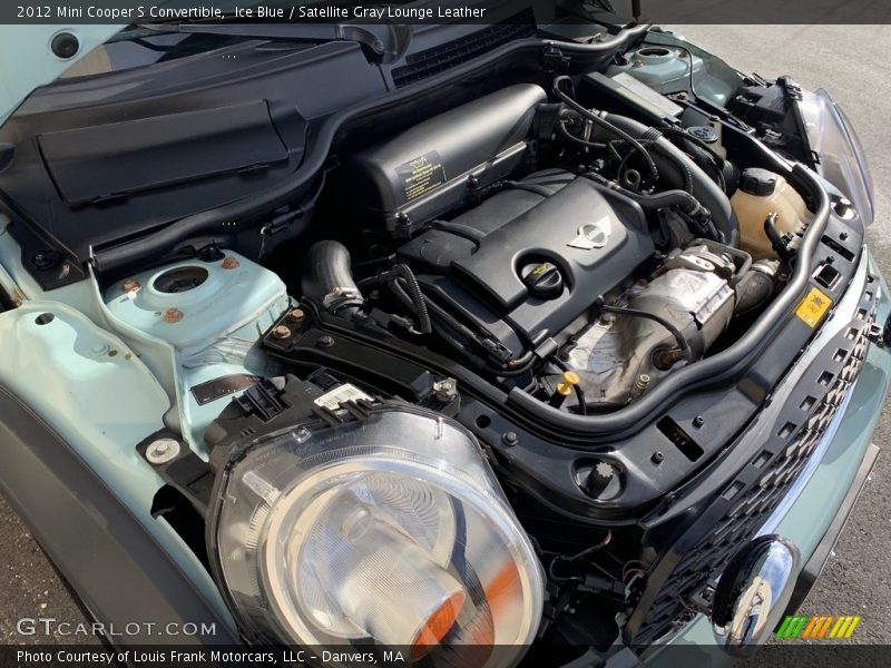  2012 Cooper S Convertible Engine - 1.6 Liter DI Twin-Scroll Turbocharged DOHC 16-Valve VVT 4 Cylinder