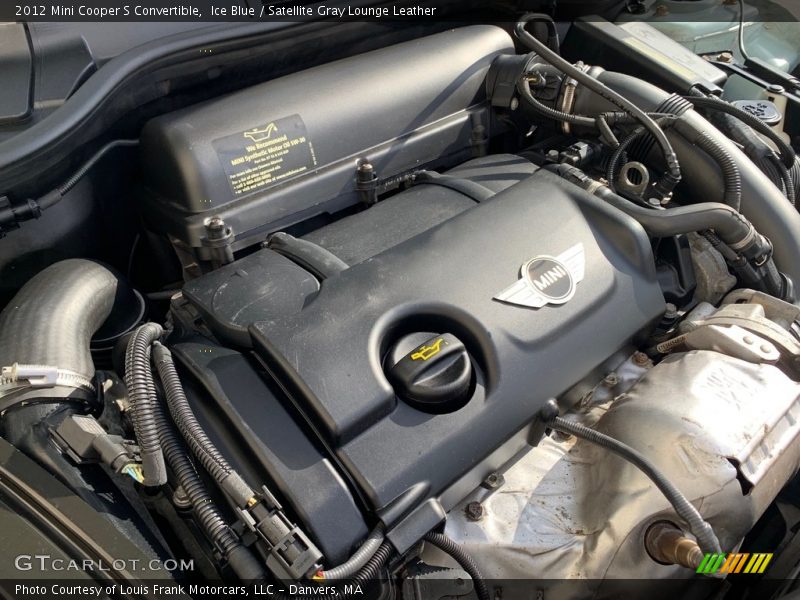  2012 Cooper S Convertible Engine - 1.6 Liter DI Twin-Scroll Turbocharged DOHC 16-Valve VVT 4 Cylinder