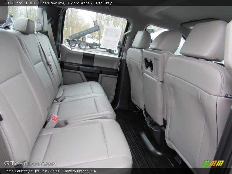 Rear Seat of 2017 F150 XL SuperCrew 4x4