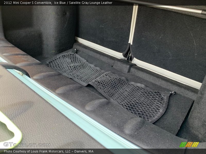 Ice Blue / Satellite Gray Lounge Leather 2012 Mini Cooper S Convertible