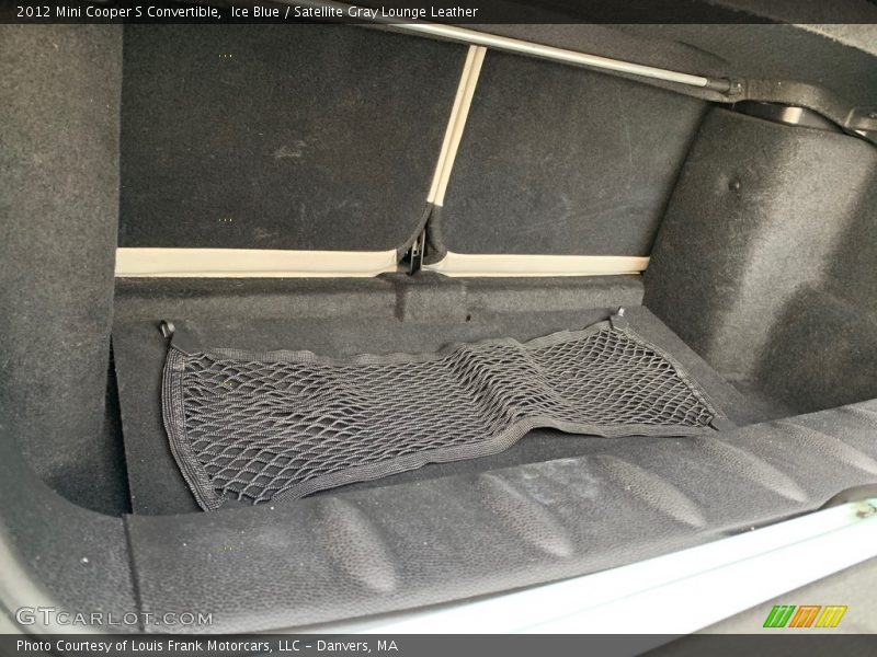 Ice Blue / Satellite Gray Lounge Leather 2012 Mini Cooper S Convertible
