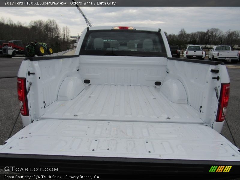 Oxford White / Earth Gray 2017 Ford F150 XL SuperCrew 4x4