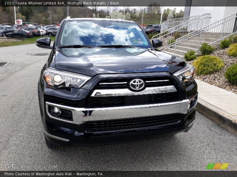 Midnight Black Metallic / Black 2020 Toyota 4Runner Limited 4x4