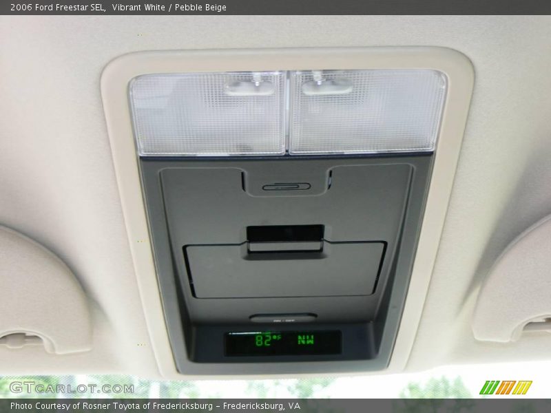Vibrant White / Pebble Beige 2006 Ford Freestar SEL