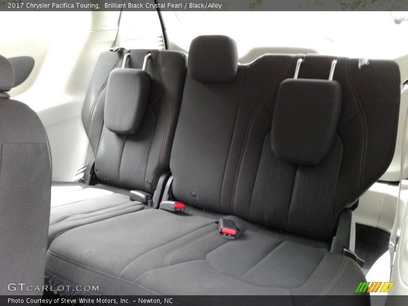 Brilliant Black Crystal Pearl / Black/Alloy 2017 Chrysler Pacifica Touring