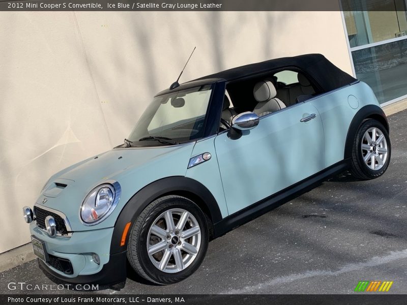  2012 Cooper S Convertible Ice Blue