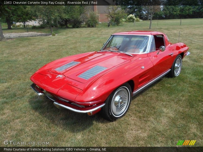 Front 3/4 View of 1963 Corvette Sting Ray Coupe