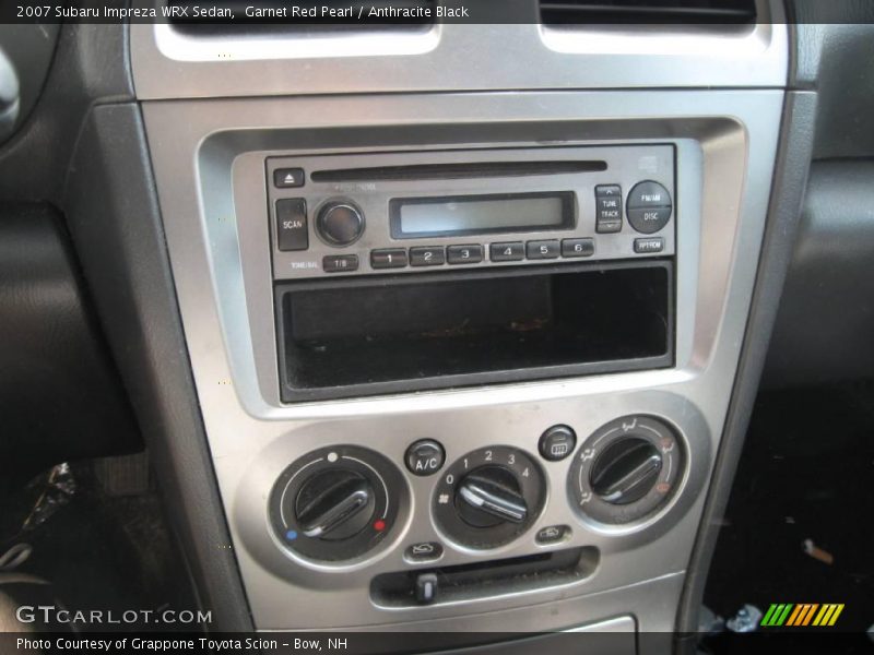 Garnet Red Pearl / Anthracite Black 2007 Subaru Impreza WRX Sedan
