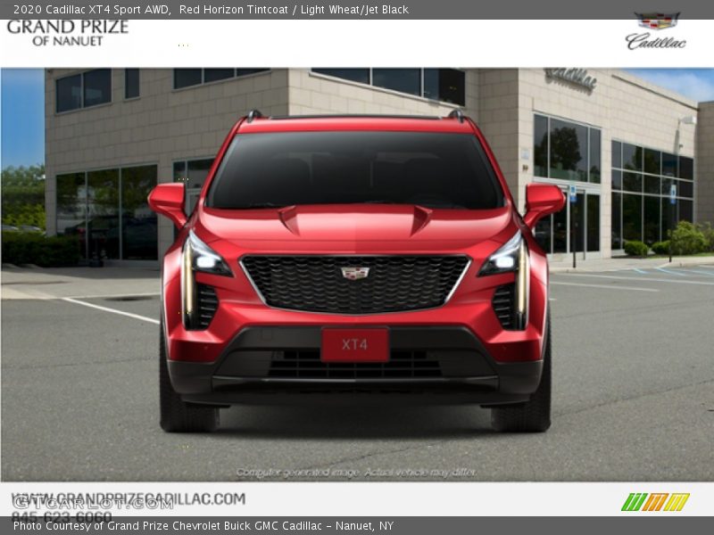 Red Horizon Tintcoat / Light Wheat/Jet Black 2020 Cadillac XT4 Sport AWD
