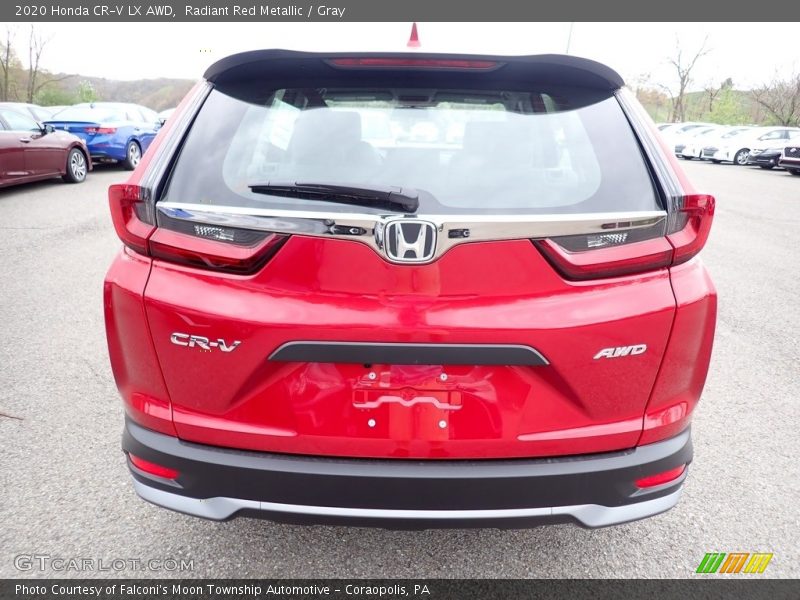 Radiant Red Metallic / Gray 2020 Honda CR-V LX AWD