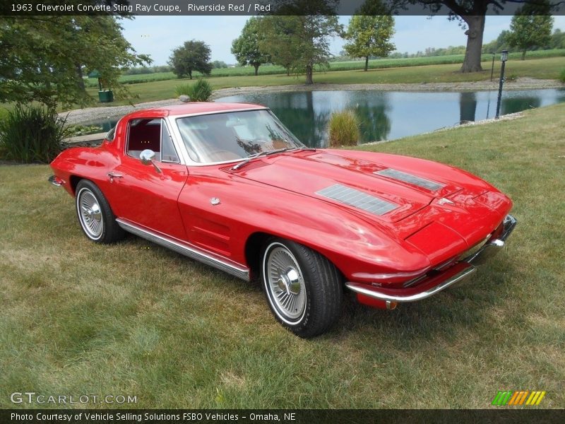 Front 3/4 View of 1963 Corvette Sting Ray Coupe