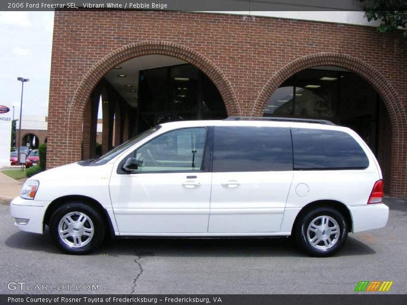 Vibrant White / Pebble Beige 2006 Ford Freestar SEL