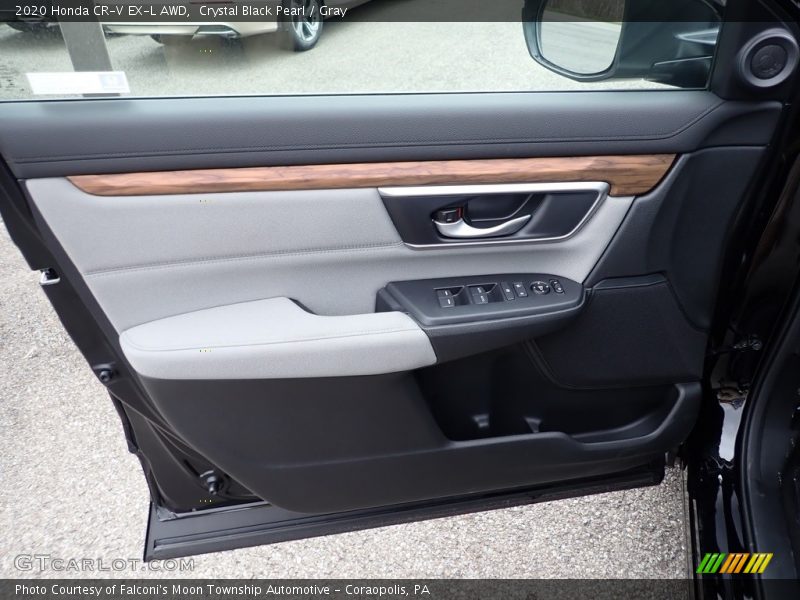 Crystal Black Pearl / Gray 2020 Honda CR-V EX-L AWD