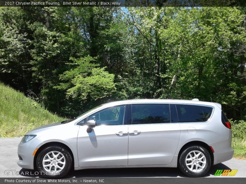 Billet Silver Metallic / Black/Alloy 2017 Chrysler Pacifica Touring