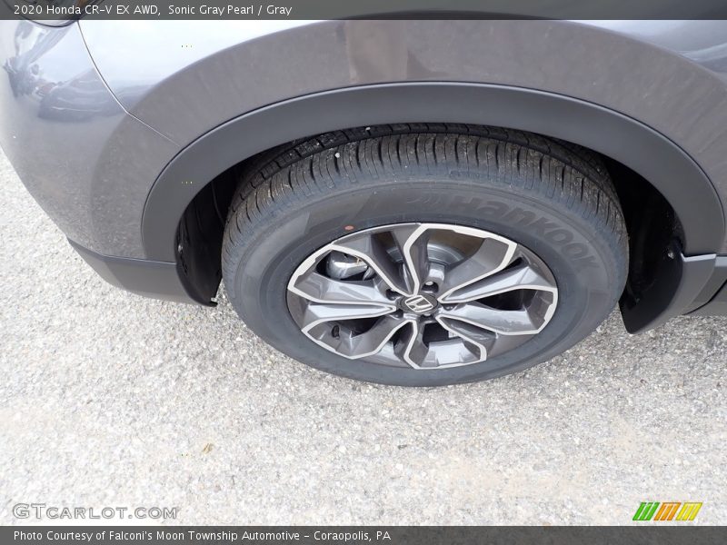 Sonic Gray Pearl / Gray 2020 Honda CR-V EX AWD