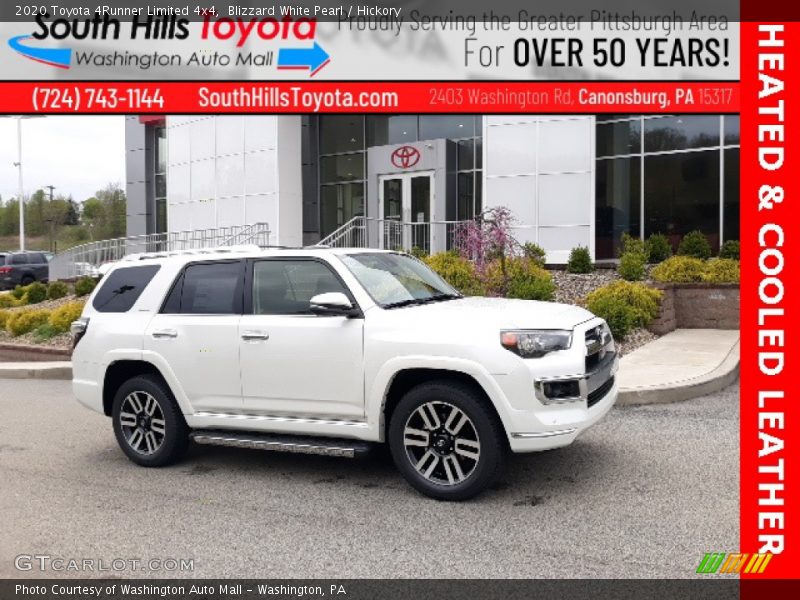 Blizzard White Pearl / Hickory 2020 Toyota 4Runner Limited 4x4