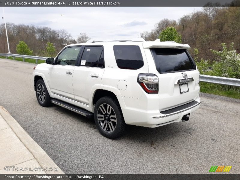 Blizzard White Pearl / Hickory 2020 Toyota 4Runner Limited 4x4