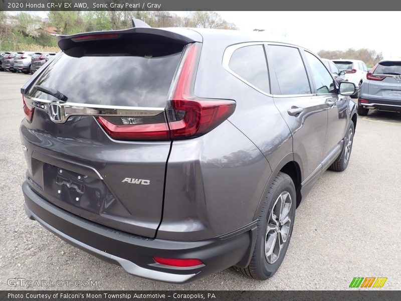 Sonic Gray Pearl / Gray 2020 Honda CR-V EX AWD