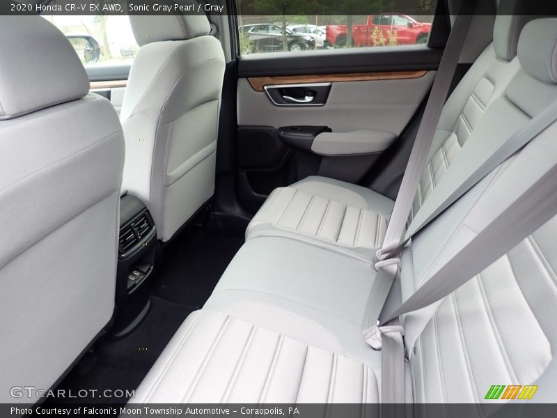 Sonic Gray Pearl / Gray 2020 Honda CR-V EX AWD