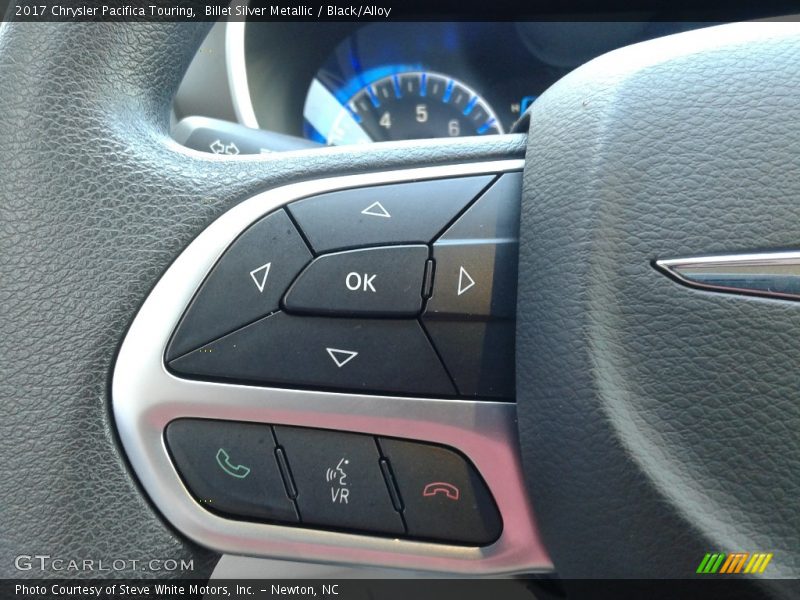 Billet Silver Metallic / Black/Alloy 2017 Chrysler Pacifica Touring
